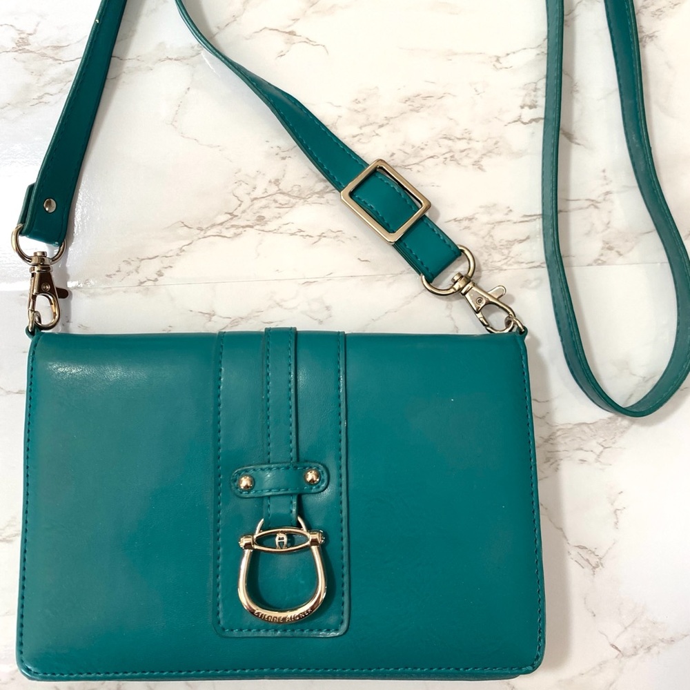 ETIENNE AIGNER CONVERTIBLE WALLET + CROSSBODY